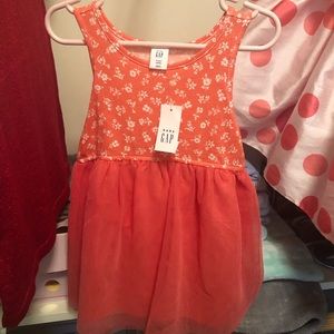 GAP baby floral tutu dress